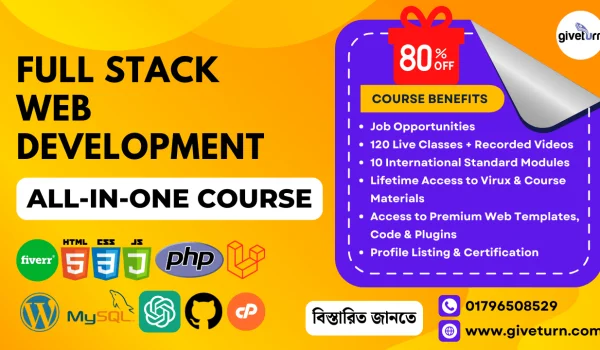 Full Stack Web Development — course cover