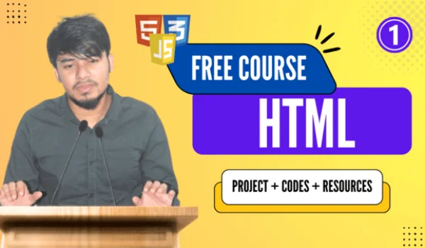 HTML Course — course cover