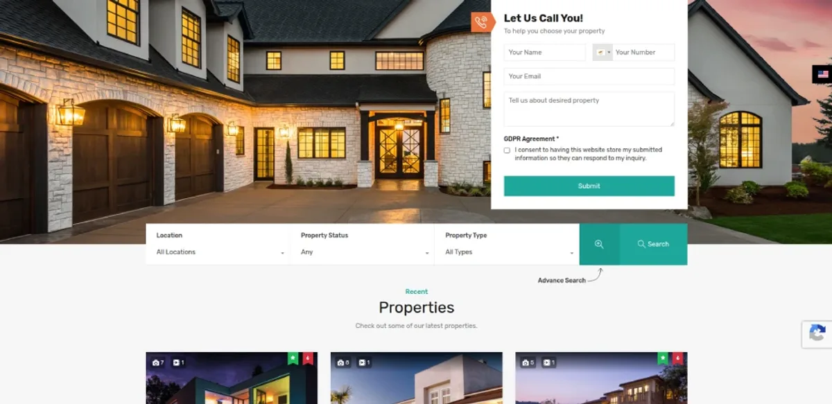 Housely website preview
