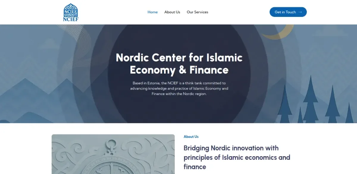 NCIEF website preview