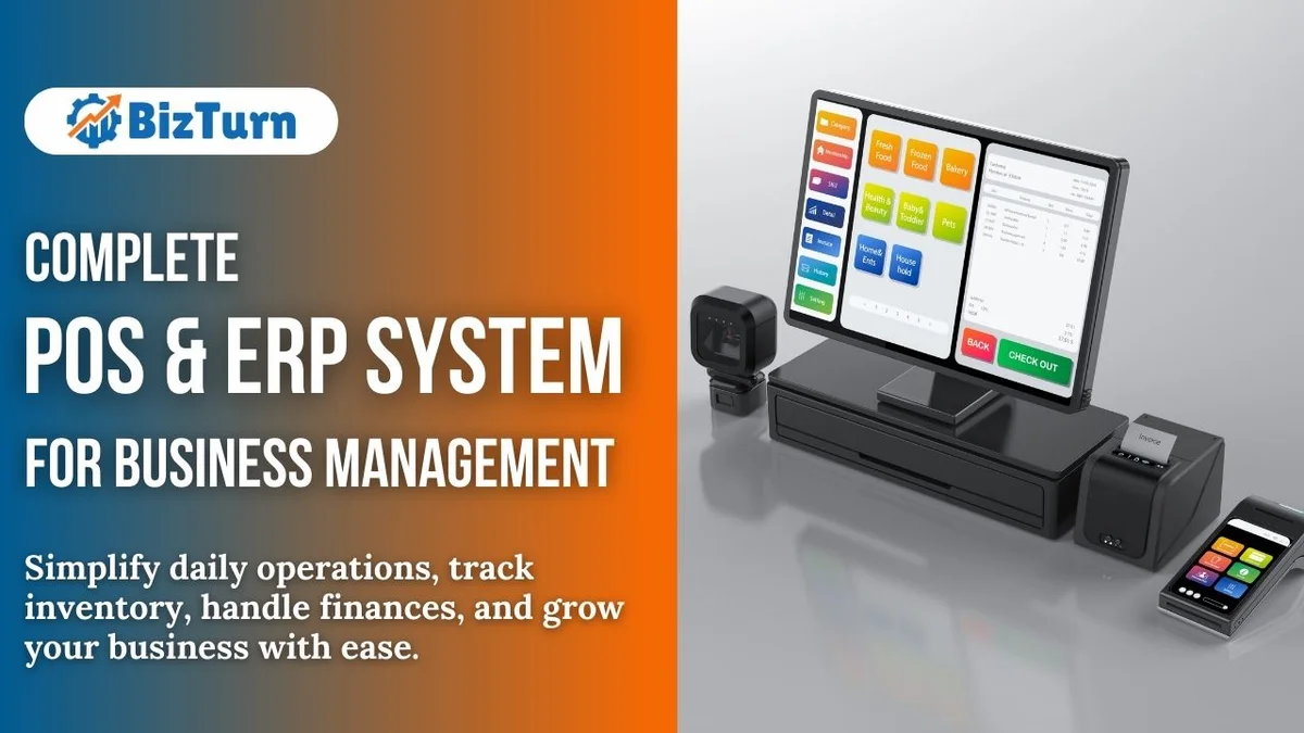 BizTurn — Complete POS & ERP System