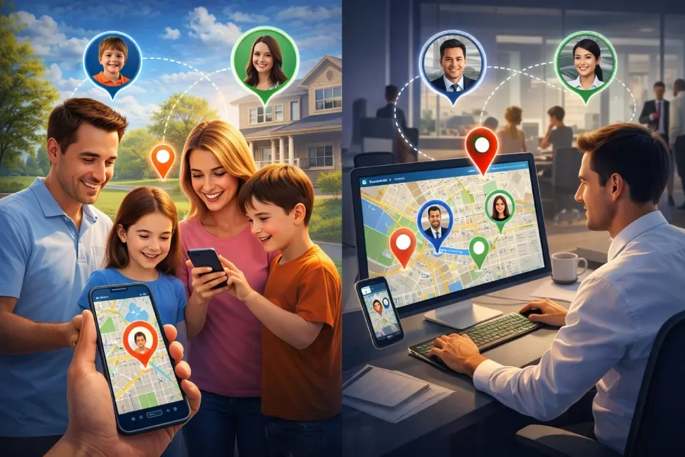 TrackTurn Go — Real-Time Location Tracking